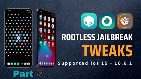 ios 16 rootless tweaks.